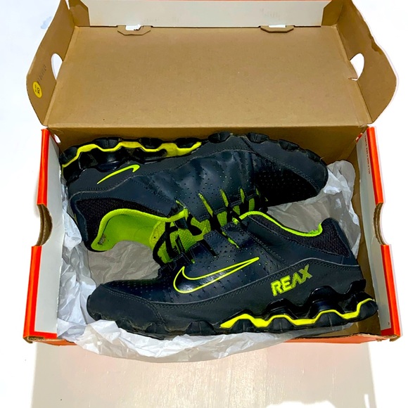 MENS NIKE REAX TR SHOES WITH ORIGINAL BOX SIZE 8 GOOD USED CONDITION - Picture 14 of 15